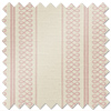 Trellis Prints, Noble Stripe Rosies Pink - Made to Measure Curtains